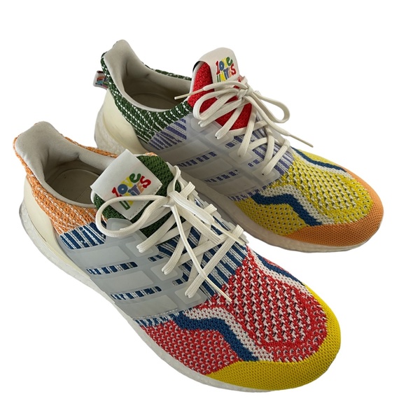 adidas Other - Adidas Ultra Boost Men's size 10 Love Unites Multi color running shoe